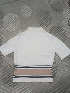 White Korean Top