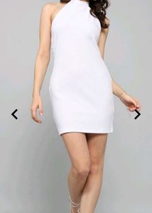 Chic White Mini Dress