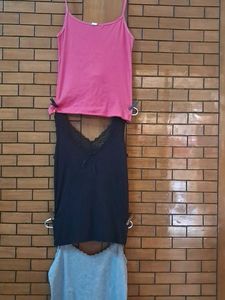 Combo Of Three Pure Cotton  Top Imported Fabric