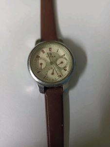 Classic Brown Strap Watch