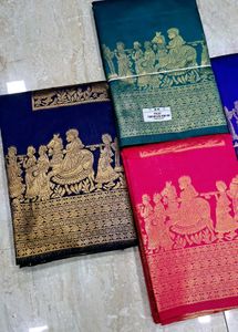 Pink &amp; Gold Design Saree