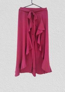 Skirt With Plazo