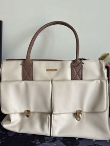 Dwellza Cream Tote Bag