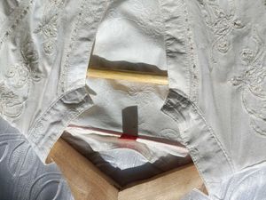 Y2K Ivory Embroidered Tunic 🤍