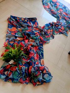 Pre Draped Saree 💙