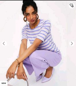 Checked shrug Combo With Max Striped Top