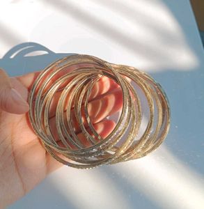 Sparkling Bangle Set