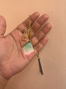 4 Charms Resin Bracelet