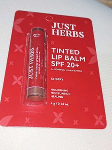 Just Herbs Tinted Cherry Lip Balm