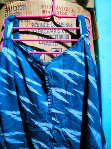 A Line Blue dress ( Unused)