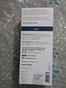 Man Matters Hair Solution