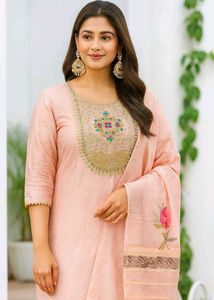 Elegant Pink Kurta Set