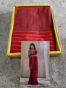 Red Georgette Saree