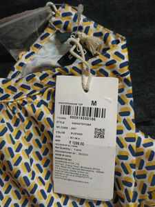 Brand New Cream Blouse – Unused with Tag