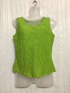 Fluorescent Green Sleeveless Top
