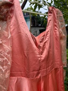 Coral Occasion Dress