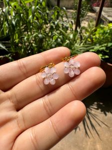 Bead Flower Earring