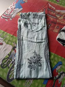 Sky Blue Trouser Suit