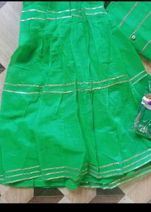 Green garara Suit