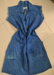 denim dress