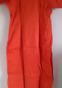 Orange Ethnic Dress