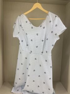 Printed Stripped Dress