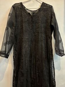 Chikankari Anarkali Kurta