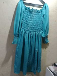 Chic Blue Mini Dress