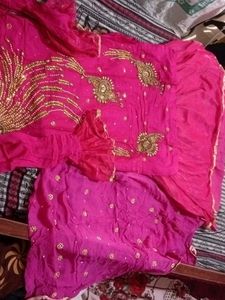 Fish cut  Skirt  With Kurti Bell Sleeves