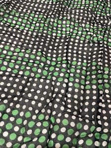 Green Printed Square Scarf
