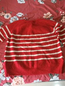 Striped Red Sweater