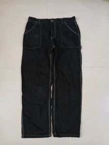Black casual jeans