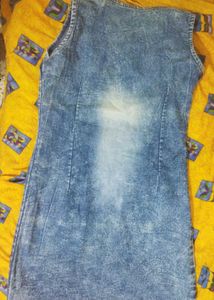 Jeans Dress For Woman