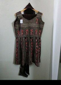 Elegant Purple Embroidered Kurta Set