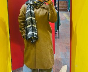 Elegant Tan Trench Coat