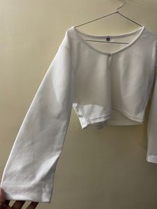 White Crop Top