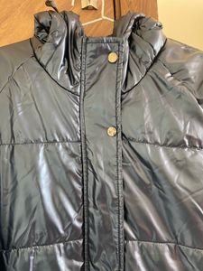 Stylish Blue Puffer Jacket