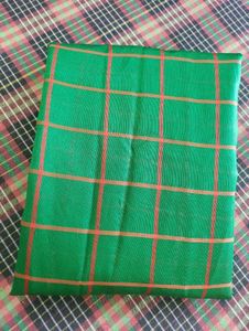 Checkered Design New Saree