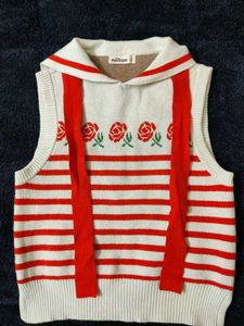 Cute Striped Sailor Vest