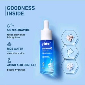 Plum 5% Niacinamide and Rice Water Face Serum