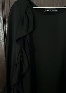 ZARA Ruffle Dress