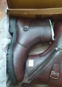 Stylish Brown Leather Boots