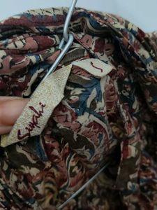Paisley Print Tunic Top