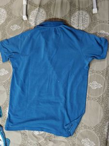 Allen Solly Blue Polo Shirt