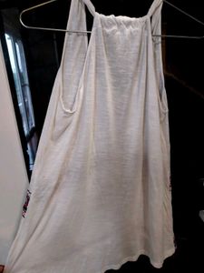 American Rag Cie Brand Embroidered Tank Top