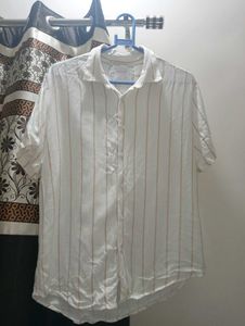 Striped Casual Shirt M size