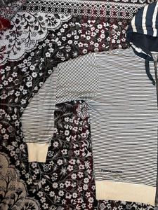 Striped Zip-Up Hoodie