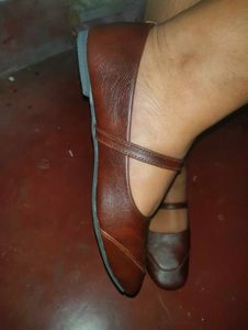 Brown Marry Jane Ballerina
