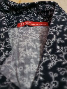 Black Printed Shirt
