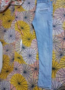 Light Wash Denim Mens Jeans